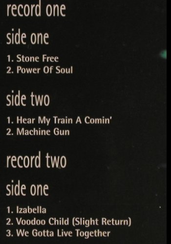 Hendrix,Jimi: Live at the Fillmore East, sealed, MCA (MCA3-11931), US,FS-new, 1999 Typ: 3LP Best.-Nr.: V6904 Preis: 100,00 Euro.