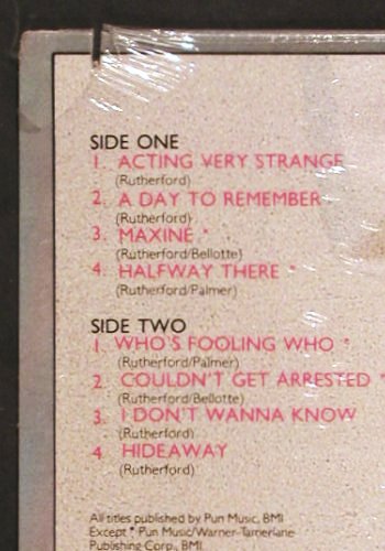 Rutherford,Mike: Acting Very Strange,FS-New sealed, Atlantic(80015-1), US, co, 1982 - LP - V6916 - 9,00 Euro