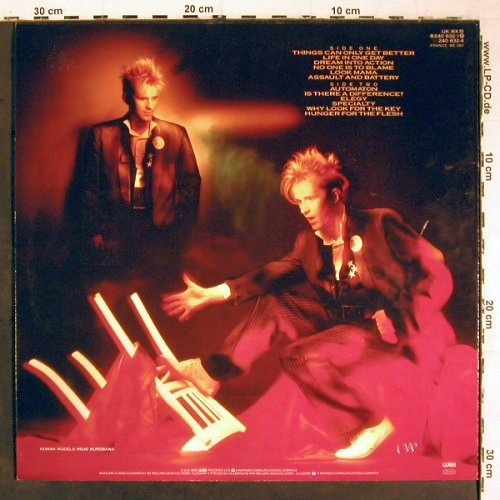 Jones,Howard: Dream Into Action, WEA (240 632-1), D, 1985 Typ: LP Best.-Nr.: V6923 Preis: 6,00 Euro.