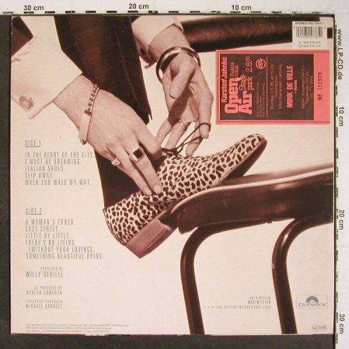 De Ville,Mink: Sportin'Life,b&sol;w Konzertkarte,HH'85, Polydor (825 776-1), D, 1985 Typ: LP Best.-Nr.: V6925 Preis: 5,00 Euro.