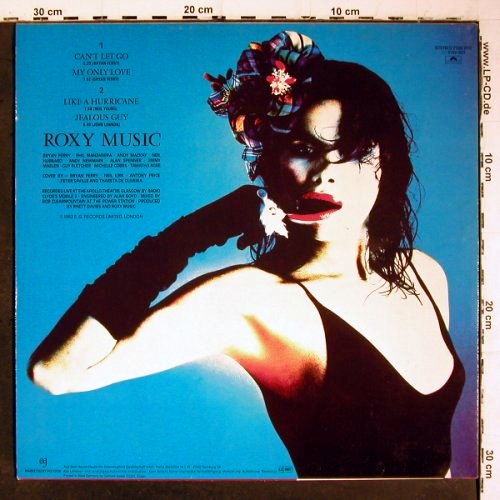 Roxy Music: The High Road, 4 Tr. (live), m &sol;vg+, EG (2335 269), D, 1983 Typ: 12" Best.-Nr.: V6934 Preis: 3,00 Euro.