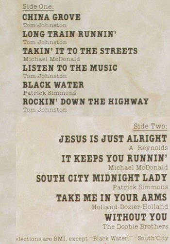 Doobie Brothers: Best Of The Doobies, WB (WB 56 308), D, 1976 Typ: LP Best.-Nr.: V6936 Preis: 6,00 Euro.