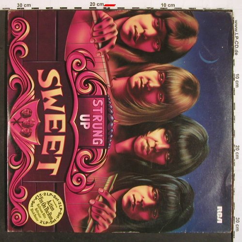 Sweet: Strung Up,Foc, Test Pressing, RCA +onesided C(26.28124 DX), D, m-/vg+, 1975 - 2LP - V6941 - 100,00 Euro