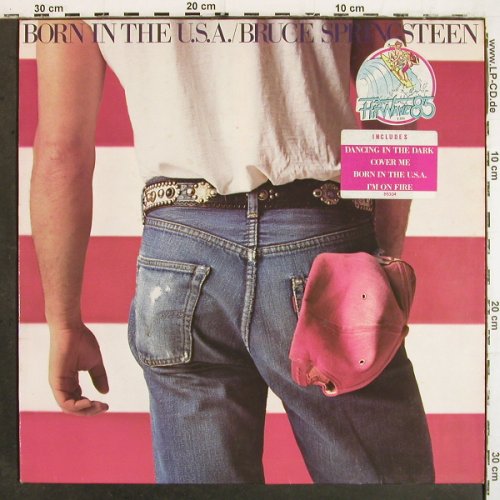 Springsteen,Bruce: Born In The USA, CBS(CBS 86304), NL, 1984 - LP - V6948 - 7,50 Euro