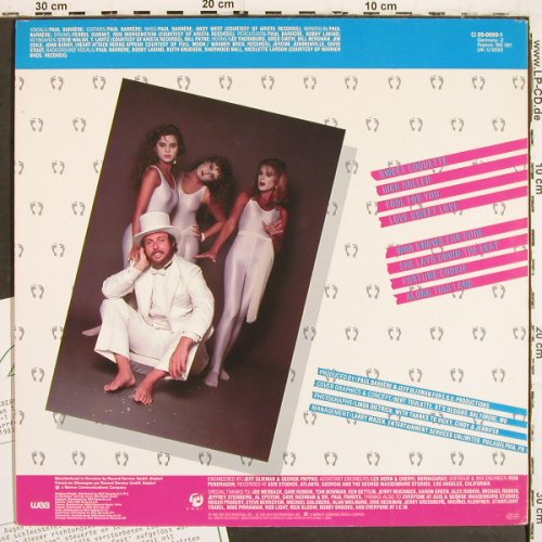 Barrere,Paul: On My Own Two Feet (exLittleFeat), WEA(25-0093-1), D, 1983 - LP - V6955 - 7,50 Euro