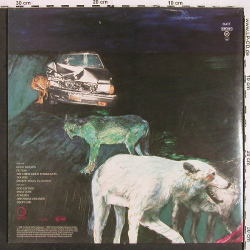 Mitchell,Joni: Dog Eat Dog, Foc, Geffen (GEF 26 455), D, 1985 Typ: LP Best.-Nr.: V6958 Preis: 7,50 Euro.