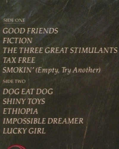 Mitchell,Joni: Dog Eat Dog, Foc, Geffen (GEF 26 455), D, 1985 Typ: LP Best.-Nr.: V6958 Preis: 7,50 Euro.