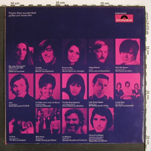 V.A.Polydor - Stars gr&uuml;&szlig;en...: James Last, Slade, Who, Bee Gees.., Polydor, Promo(2809 003), D, 1972 - LP - V6964 - 5,00 Euro