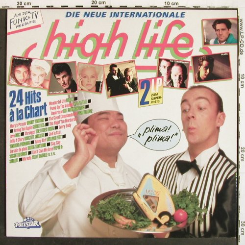 V.A.High Life: 24 Hits A La Chart, Polystar(816 610-1), D, 1987 - 2LP - V6977 - 6,00 Euro