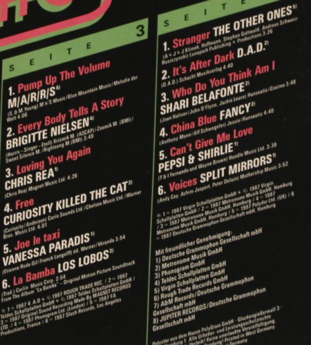 V.A.High Life: 24 Hits A La Chart, Polystar(816 610-1), D, 1987 - 2LP - V6977 - 6,00 Euro