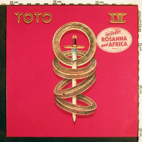 Toto: IV, CBS(CBS 85529), NL, 1982 - LP - V6981 - 6,00 Euro