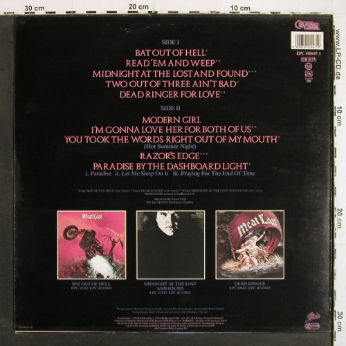 Meat Loaf: Hits Out Of Hell, Epic (EPC 450447 1), NL, 1984 Typ: LP Best.-Nr.: V6987 Preis: 6,00 Euro.