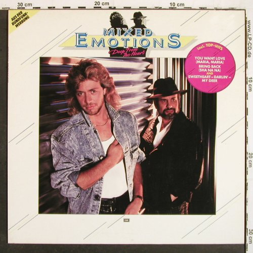 Mixed Emotions: Deep From The Heart, Electrola (14 7256 1), EEC, 1987 Typ: LP Best.-Nr.: V6993 Preis: 4,00 Euro.