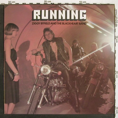 Byfield,Ziggy and the Blackheart: Running, Creole (6.24370 AO), D, 1980 Typ: LP Best.-Nr.: V7001 Preis: 4,00 Euro.