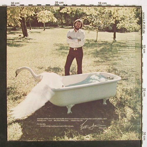 Swan,Billy: I Can Help, Monument(80615), NL, 1974 - LP - V7022 - 5,00 Euro