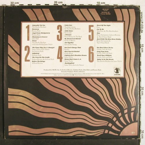 V.A.No Nukes: The Muse Concerts... Foc, Booklet, Asylum(AS 62 027), D, 27Tr., 1979 - 3LP - V7033 - 9,00 Euro