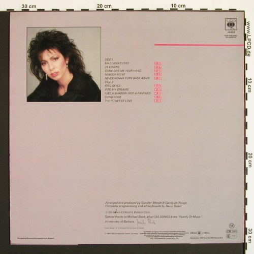 Rush,Jennifer: Same, m /vg+, CBS(CBS 26 488), UK, 1984 - LP - V7049 - 5,00 Euro