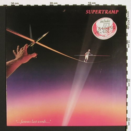 Supertramp: ...Famous Last Words..., AM(AMLK 63732), NL, 1982 - LP - V7052 - 9,00 Euro