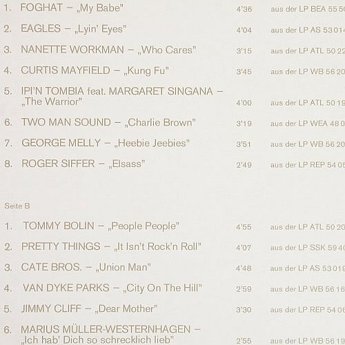 V.A.Wea Schrittmacher 1976: Foghat, Eagles... M.Westernhagen, Wea (in Mappe) (WEA 1002), D,whPromo, 1976 Typ: LP Best.-Nr.: V7211 Preis: 5,00 Euro.