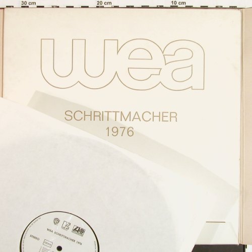 V.A.Wea Schrittmacher 1976: Foghat, Eagles... M.Westernhagen, Wea (in Mappe) (WEA 1002), D,whPromo, 1976 Typ: LP Best.-Nr.: V7211 Preis: 5,00 Euro.