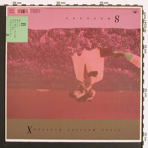 Mercier Descloux,Lizzy: Suspense, Polydor(835 969-1), D, 1988 - LP - V7214 - 5,00 Euro