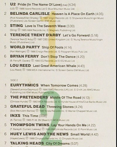 V.A.Greenpeace: Rainbow Warrior,Foc,U2..DireStraits, RCA(PL74065(2)), D,27Tr.Foc, 1989 - 2LP - V7226 - 6,00 Euro