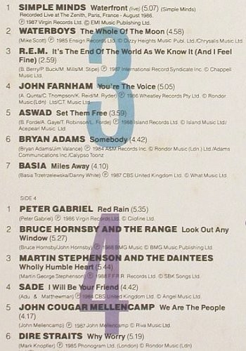 V.A.Greenpeace: Rainbow Warrior,Foc,U2..DireStraits, RCA(PL74065(2)), D,27Tr.Foc, 1989 - 2LP - V7226 - 6,00 Euro