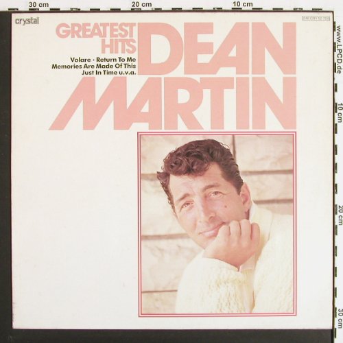 Martin,Dean: Greatest Hits, Capitol/Crystal(048 CRY 50708), D,  - LP - V7232 - 5,00 Euro