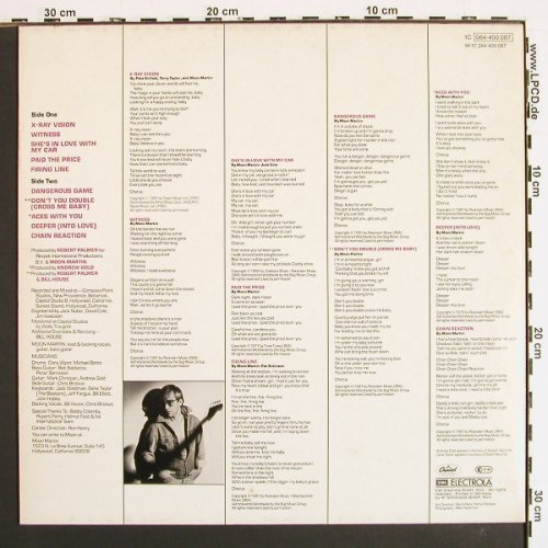 Moon Martin: Mystery Ticket, Capitol(064-400 087), D, 1981 - LP - V7249 - 5,00 Euro