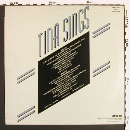 Charles,Tina: Tina Sings,with Wild Honey&Heritage, MAM(MAME 3002), UK,  - LP - V7252 - 6,00 Euro