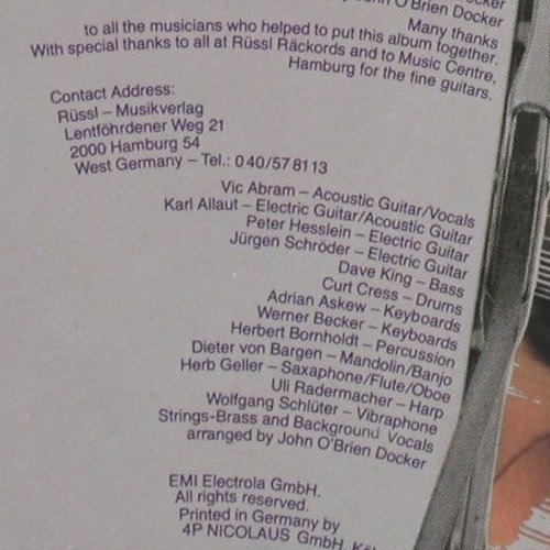 Abram,Vic: Rhythm Of Life, EMI (064-45 777), D, 1979 Typ: LP Best.-Nr.: V7274 Preis: 5,00 Euro.