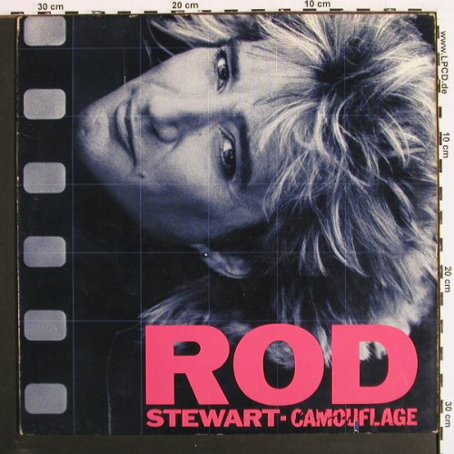 Stewart,Rod: Camouflage, WEA (1-25095), US, co, 1984 Typ: LP Best.-Nr.: V7294 Preis: 5,00 Euro.