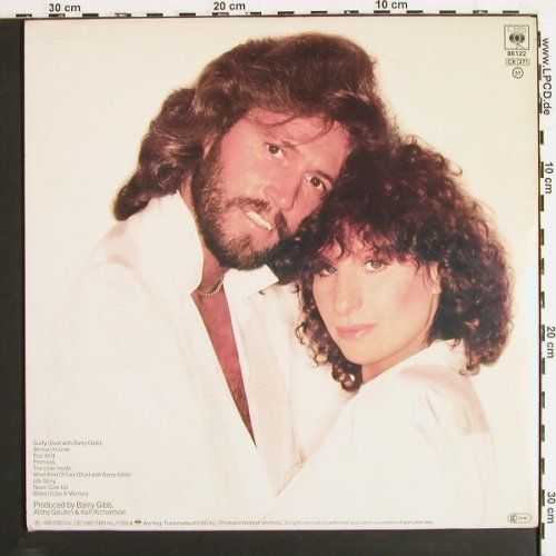 Streisand,Barbra: Guilty, Foc, CBS (CBS 86 122), NL, 1980 Typ: LP Best.-Nr.: V7295 Preis: 6,00 Euro.