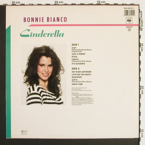 Bianco,Bonnie: Cinderella ( TV Serie), Kangaroo(463121 1), D, 1988 - LP - V7487 - 5,00 Euro