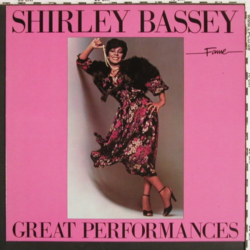 Bassey,Shirley: Great Performances, Fame(15 7594 1), NL, 1984 - LP - V7516 - 7,50 Euro