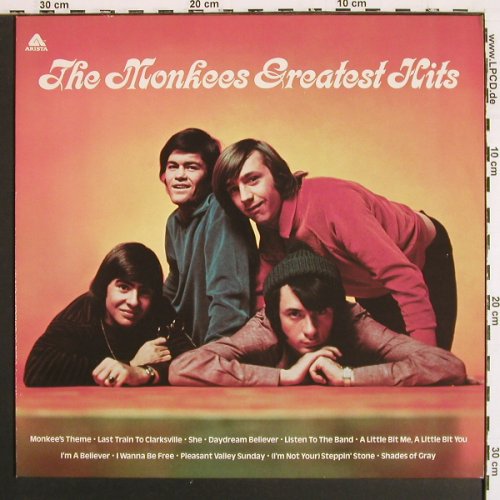 Monkees: Greatest Hits'72, Arista (201 115), D, Ri, 1976 Typ: LP Best.-Nr.: V7537 Preis: 7,50 Euro.