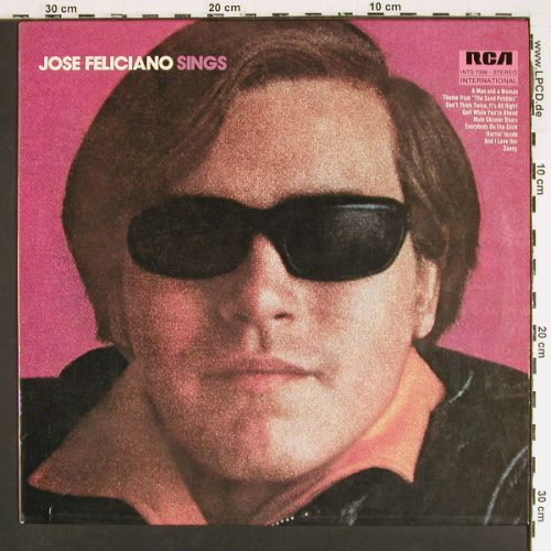 Feliciano,Jose: Sings, RCA International(INTS 1398), D, 1972 - LP - V7564 - 6,00 Euro