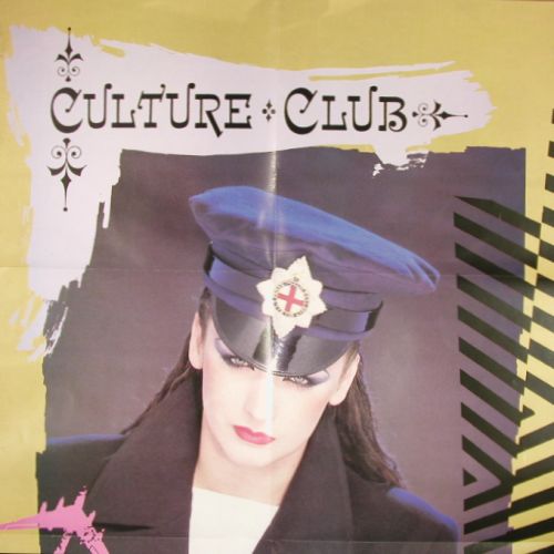 Culture Club: The War Song*2+1, Poster, vg+&sol;m-, Virgin (VS 694-12), UK, 1984 Typ: 12" Best.-Nr.: V7591 Preis: 4,00 Euro.
