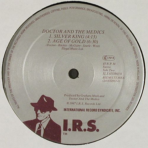 Doctor & The Medics: Sound of Chains+3, I.R.S. (ILS 650863 6), NL, 1987 Typ: 12" Best.-Nr.: V7597 Preis: 5,00 Euro.