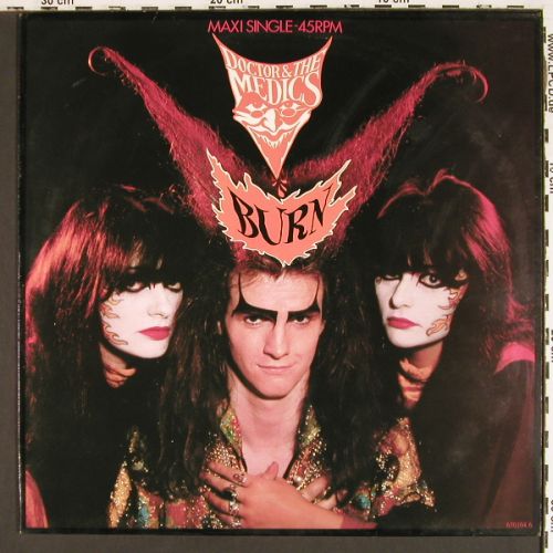 Doctor & The Medics: Burn +3 , woc, IRS (ILS 650104 6), NL, 1986 Typ: 12" Best.-Nr.: V7598 Preis: 4,00 Euro.