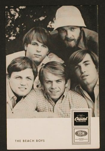 Beach Boys: Autogrammkarte, unbedr.,14,4x9,4cm, Capitol EMI(DrWa 4481), D,  - Card - V7660 - 5,00 Euro