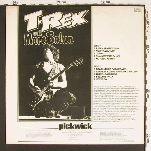 T.Rex with Marc Bolan: The Greatest Hits Vol.1, Pickwick(SHM 953), UK,  - LP - V7664 - 5,00 Euro