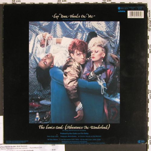 Thompson Twins: Lay Your Hands On Me/Lewis Carol..., Arista(601 574-213), D, 1984 - 12inch - V7693 - 4,00 Euro