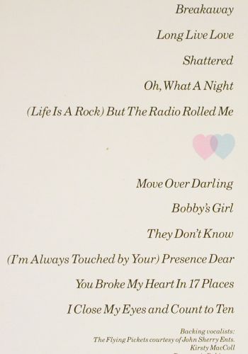 Ullman,Tracey: You Broke My Heart In 17 Places, Stiff (6.25694 AO), D, 1983 Typ: LP Best.-Nr.: V7760 Preis: 6,00 Euro.