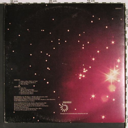 Mann's Earth Band,Manfred: Solar Fire, Foc, m-&sol;vg+, Bronze (ILPS 9265), UK, 1973 Typ: LP Best.-Nr.: V7778 Preis: 25,00 Euro.