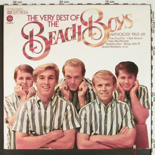 Beach Boys: The Very Best Of-Anthology 63-69, Capitol (C 152-81 482&sol;83), D,Foc, co Typ: 2LP Best.-Nr.: V7804 Preis: 7,50 Euro.