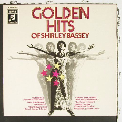 Bassey,Shirley: Golden Hits Of, EMI Columbia(C 062-04 003), D,  - LP - V7879 - 6,00 Euro