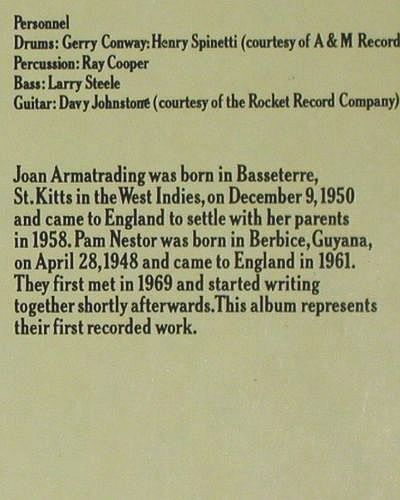Armatrading,Joan: Whatever's for us, Cube(INT 146.307), D, 1972 - LP - V7897 - 9,00 Euro