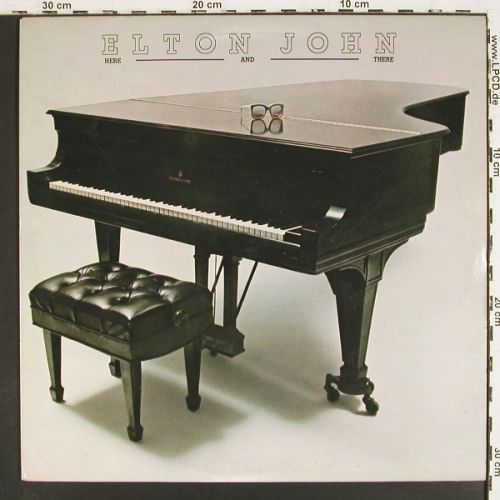 John,Elton: Here And There, Live London/N.Y., DJM(DJH 20473), UK, 1976 - LP - V7920 - 6,00 Euro