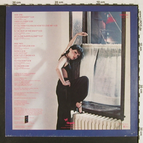 Benatar,Pat: In The Heat Of The Night, Chrysalis(6307 682), D, 1979 - LP - V7927 - 6,00 Euro